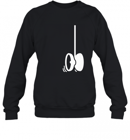 I Love YO YO Toys Crewneck Sweatshirt Crewneck Sweatshirt / Black / S Crewneck Sweatshirt - Nice-Tshirts4u