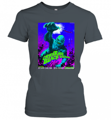 Vintage Water Lagoon Creature  Classic Horror Movie Tee Women's T-Shirt Women's T-Shirt - Nice-Tshirts4u