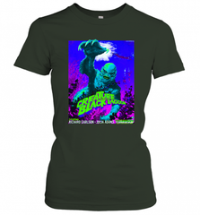 Vintage Water Lagoon Creature  Classic Horror Movie Tee Women's T-Shirt Women's T-Shirt - Nice-Tshirts4u