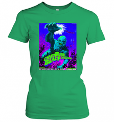 Vintage Water Lagoon Creature  Classic Horror Movie Tee Women's T-Shirt Women's T-Shirt - Nice-Tshirts4u