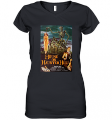 Vintage Movie Poster Women's V-Neck T-Shirt Women's V-Neck T-Shirt - Nice-Tshirts4u