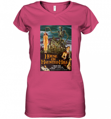Vintage Movie Poster Women's V-Neck T-Shirt Women's V-Neck T-Shirt - Nice-Tshirts4u