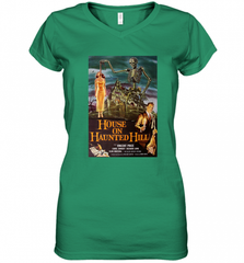 Vintage Movie Poster Women's V-Neck T-Shirt Women's V-Neck T-Shirt - Nice-Tshirts4u