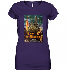 Vintage Movie Poster Women's V-Neck T-Shirt Women's V-Neck T-Shirt - Nice-Tshirts4u