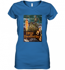 Vintage Movie Poster Women's V-Neck T-Shirt Women's V-Neck T-Shirt - Nice-Tshirts4u