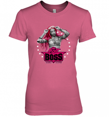 WWE Sasha Banks Pink Hair with Logo Women's Premium T-Shirt Women's Premium T-Shirt - Nice-Tshirts4u