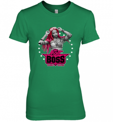 WWE Sasha Banks Pink Hair with Logo Women's Premium T-Shirt Women's Premium T-Shirt - Nice-Tshirts4u