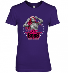 WWE Sasha Banks Pink Hair with Logo Women's Premium T-Shirt Women's Premium T-Shirt - Nice-Tshirts4u