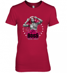 WWE Sasha Banks Pink Hair with Logo Women's Premium T-Shirt Women's Premium T-Shirt - Nice-Tshirts4u