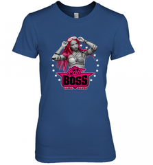 WWE Sasha Banks Pink Hair with Logo Women's Premium T-Shirt Women's Premium T-Shirt - Nice-Tshirts4u