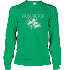 Paramotor Shirt PPG Powered Paraglider Long Sleeve T-Shirt Long Sleeve T-Shirt - Nice-Tshirts4u