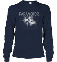 Paramotor Shirt PPG Powered Paraglider Long Sleeve T-Shirt Long Sleeve T-Shirt - Nice-Tshirts4u