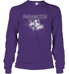 Paramotor Shirt PPG Powered Paraglider Long Sleeve T-Shirt Long Sleeve T-Shirt - Nice-Tshirts4u