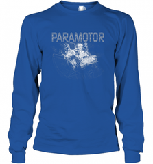 Paramotor Shirt PPG Powered Paraglider Long Sleeve T-Shirt Long Sleeve T-Shirt - Nice-Tshirts4u
