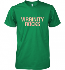 Virginity Pink Leopard print Rocks Cool Trendy Animal Print Men's Premium T-Shirt Men's Premium T-Shirt - Nice-Tshirts4u