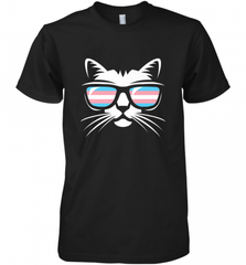 Transgender Pride Cat Gift T Shirt Support Trans Community Men's Premium T-Shirt Men's Premium T-Shirt - Nice-Tshirts4u