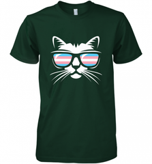 Transgender Pride Cat Gift T Shirt Support Trans Community Men's Premium T-Shirt Men's Premium T-Shirt - Nice-Tshirts4u