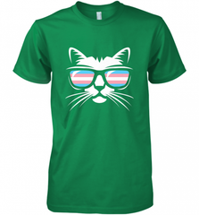 Transgender Pride Cat Gift T Shirt Support Trans Community Men's Premium T-Shirt Men's Premium T-Shirt - Nice-Tshirts4u