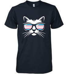 Transgender Pride Cat Gift T Shirt Support Trans Community Men's Premium T-Shirt Men's Premium T-Shirt - Nice-Tshirts4u