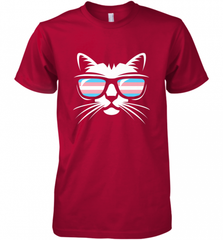 Transgender Pride Cat Gift T Shirt Support Trans Community Men's Premium T-Shirt Men's Premium T-Shirt - Nice-Tshirts4u