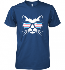Transgender Pride Cat Gift T Shirt Support Trans Community Men's Premium T-Shirt Men's Premium T-Shirt - Nice-Tshirts4u