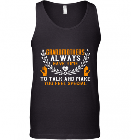 Grandmothers always have time Men's Tank Top Men's Tank Top / Black / XS Men's Tank Top - Nice-Tshirts4u