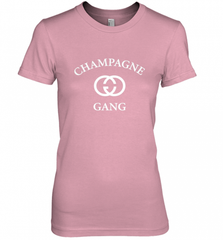 Womens Champagne Gang  Gift Mom, Womens, Girlfriend Funny Mother's Women's Premium T-Shirt Women's Premium T-Shirt - Nice-Tshirts4u