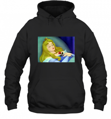 Disney Sleeping Beauty Aurora Sleeping Hooded Sweatshirt Hooded Sweatshirt - Nice-Tshirts4u