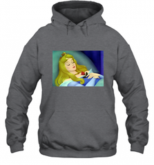 Disney Sleeping Beauty Aurora Sleeping Hooded Sweatshirt Hooded Sweatshirt - Nice-Tshirts4u