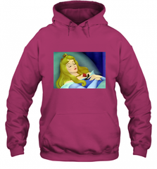 Disney Sleeping Beauty Aurora Sleeping Hooded Sweatshirt Hooded Sweatshirt - Nice-Tshirts4u