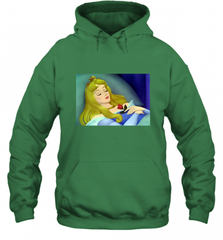 Disney Sleeping Beauty Aurora Sleeping Hooded Sweatshirt Hooded Sweatshirt - Nice-Tshirts4u