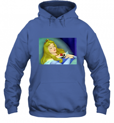 Disney Sleeping Beauty Aurora Sleeping Hooded Sweatshirt Hooded Sweatshirt - Nice-Tshirts4u