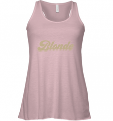 Blonde Hair Color Retro Babe Women's Racerback Tank Women's Racerback Tank - Nice-Tshirts4u