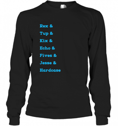 SW Clone List 501st Long Sleeve T-Shirt