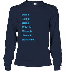 SW Clone List 501st Long Sleeve T-Shirt