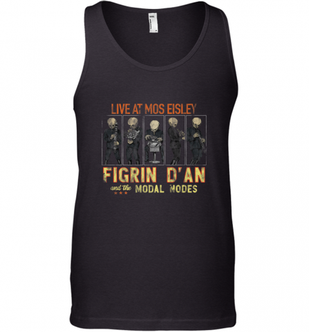 Star Wars Figrin D'an Mos Eisley Vintage Concert Men's Tank Top Men's Tank Top / Black / XS Men's Tank Top - Nice-Tshirts4u