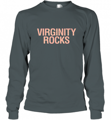 Virginity Pink Leopard print Rocks Cool Trendy Animal Print Long Sleeve T-Shirt Long Sleeve T-Shirt - Nice-Tshirts4u