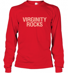 Virginity Pink Leopard print Rocks Cool Trendy Animal Print Long Sleeve T-Shirt Long Sleeve T-Shirt - Nice-Tshirts4u