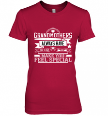 Grandmothers always have time to talk and make you feel special 01 Women's Premium T-Shirt Women's Premium T-Shirt - Nice-Tshirts4u