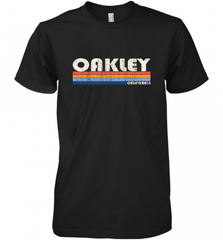 Vintage 70s 80s Style Oakley CA Men's Premium T-Shirt Men's Premium T-Shirt - Nice-Tshirts4u