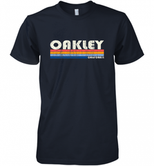 Vintage 70s 80s Style Oakley CA Men's Premium T-Shirt Men's Premium T-Shirt - Nice-Tshirts4u