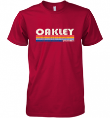 Vintage 70s 80s Style Oakley CA Men's Premium T-Shirt Men's Premium T-Shirt - Nice-Tshirts4u