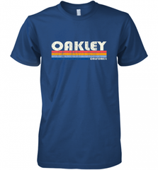 Vintage 70s 80s Style Oakley CA Men's Premium T-Shirt Men's Premium T-Shirt - Nice-Tshirts4u