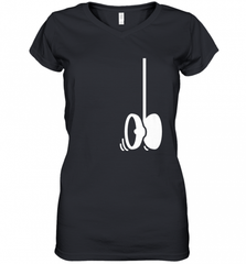 I Love YO YO Toys Women's V-Neck T-Shirt Women's V-Neck T-Shirt - Nice-Tshirts4u