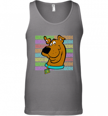 Kids Scooby Doo Ruh Roh Neon Text Stack Men's Tank Top Men's Tank Top - Nice-Tshirts4u