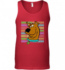 Kids Scooby Doo Ruh Roh Neon Text Stack Men's Tank Top Men's Tank Top - Nice-Tshirts4u