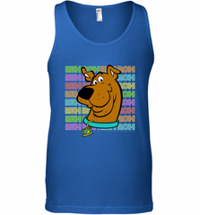 Kids Scooby Doo Ruh Roh Neon Text Stack Men's Tank Top Men's Tank Top - Nice-Tshirts4u