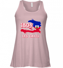 Nice Haitian Flag Day Shirt _ Les Cayes Haiti Map 1804 Women's Racerback Tank Women's Racerback Tank - Nice-Tshirts4u
