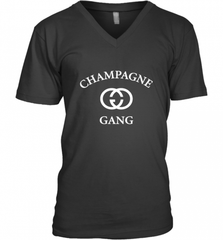 Womens Champagne Gang  Gift Mom, Womens, Girlfriend Funny Mother's Men's V-Neck Men's V-Neck - Nice-Tshirts4u