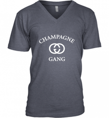Womens Champagne Gang  Gift Mom, Womens, Girlfriend Funny Mother's Men's V-Neck Men's V-Neck - Nice-Tshirts4u